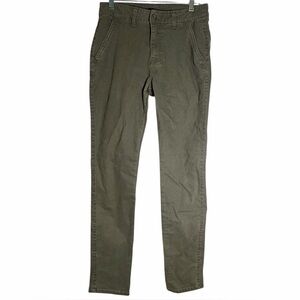 CellBlock 13 Army Green Titan Zipper Back Pants Gay Saddle Seat Men’s 30x30